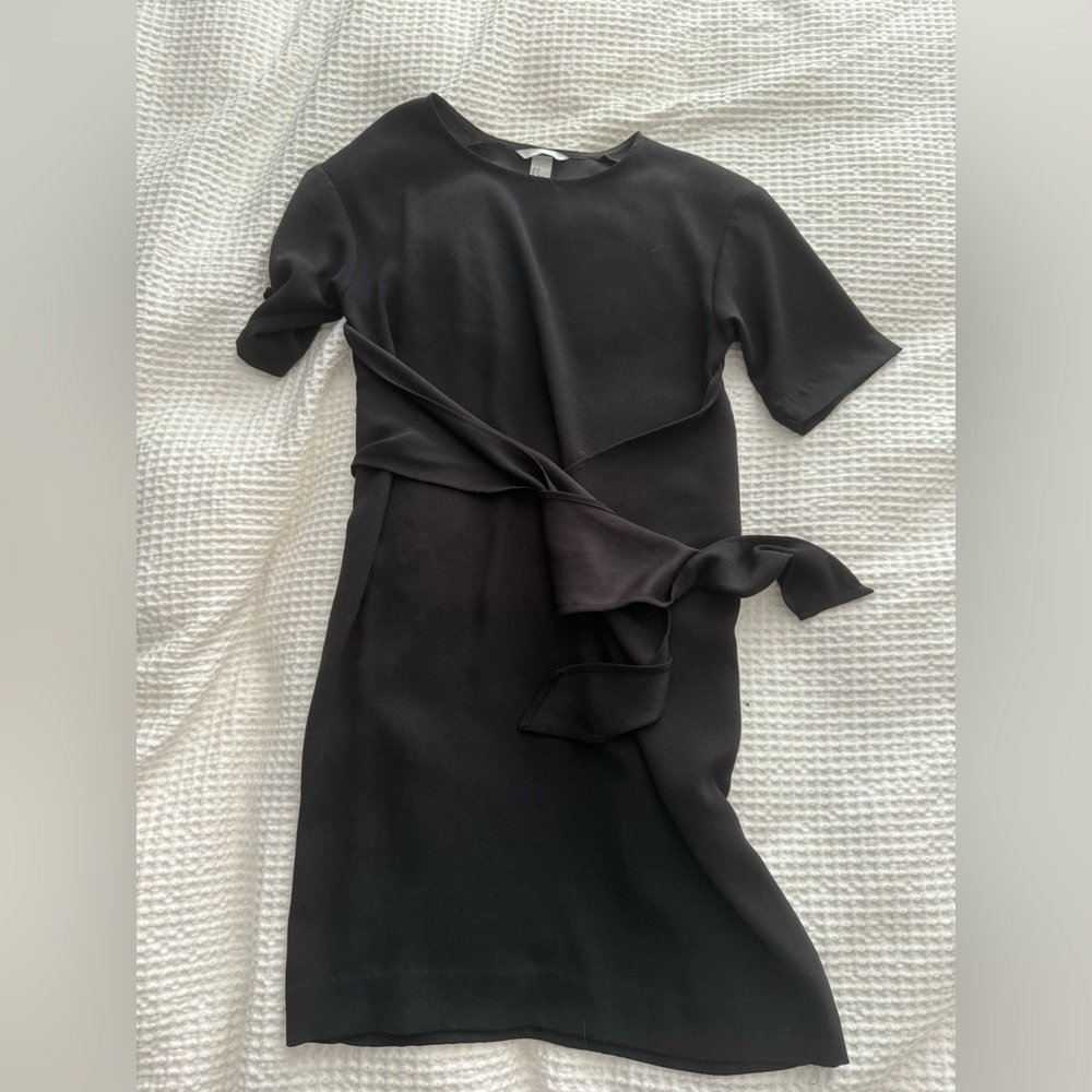 H&M Asymmetrical Black Dress